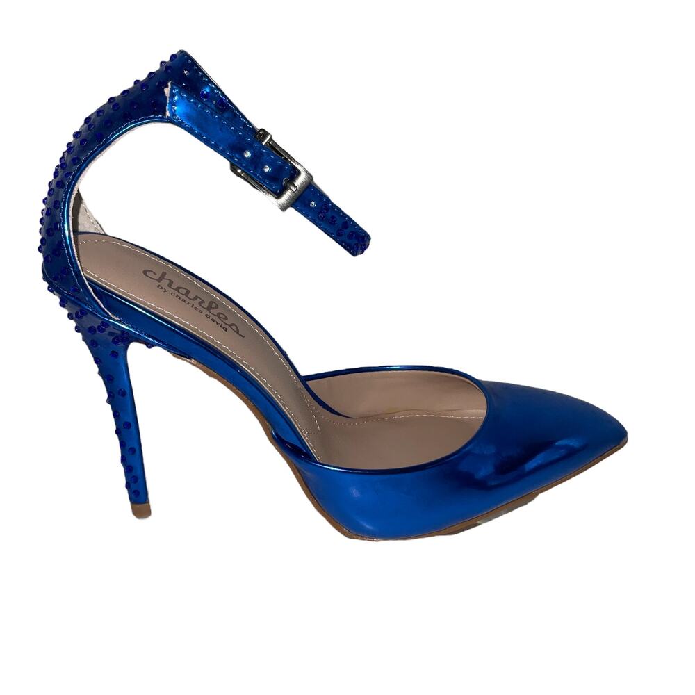 Charles David Women's Poison Ankle Strap Heels Size 5 1/2